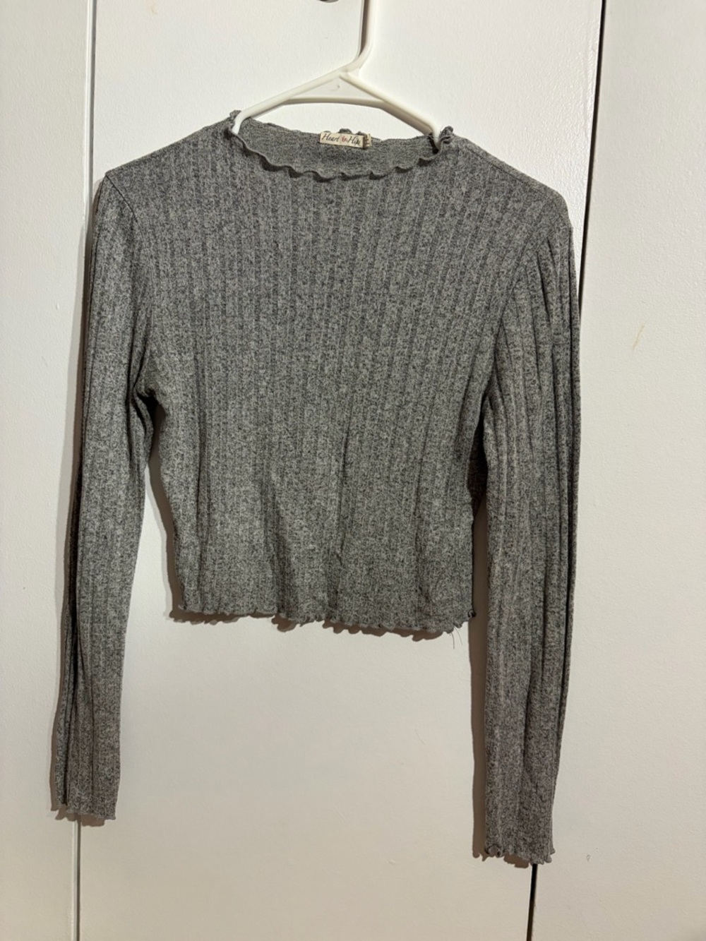 Long Sleeve Crop Top